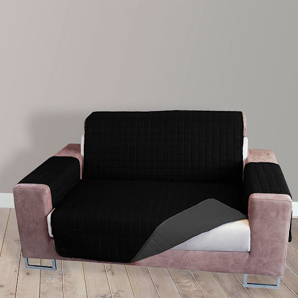 Wellhome Sofföverdrag Versatile Wh0327 Svart,Grå
