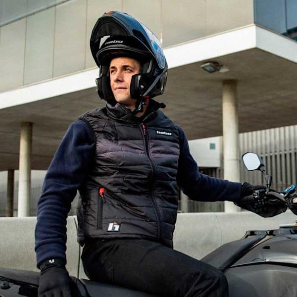 Hebo Tourer Iv Modulær Hjelm Sort M