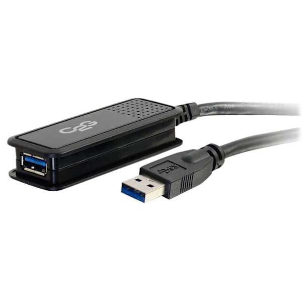C2g Förlängningssladd Usb-a 5 M Silver
