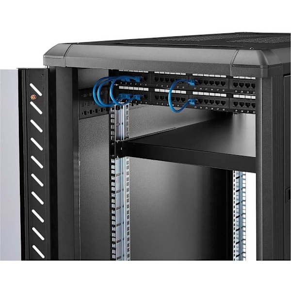 Startech Rack 1u Fixed Shelf Svart