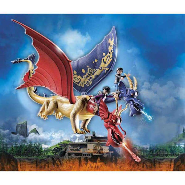 Playmobil Wu&wei&jun Dragons: Nine Realms: Blå