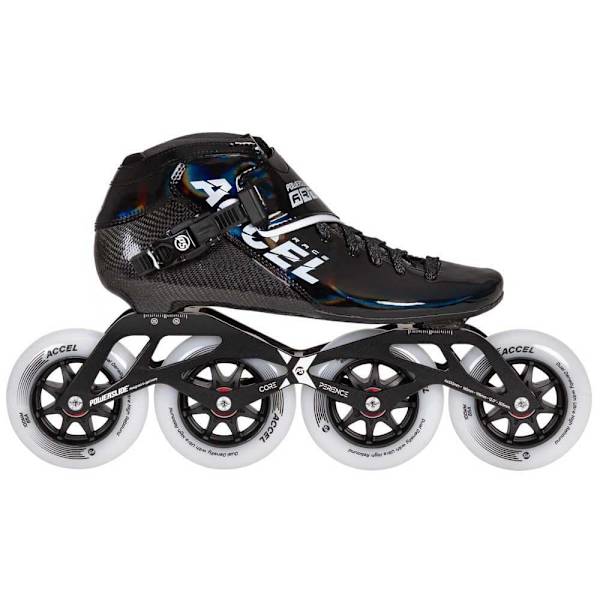 Powerslide Rullskridskor Accel Race 100 Svart EU 47
