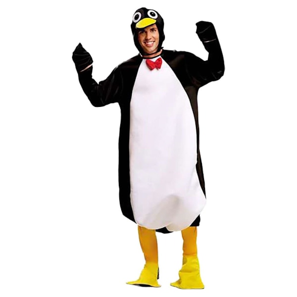 Viving Costumes Penguin Man Custom Keltainen M-L