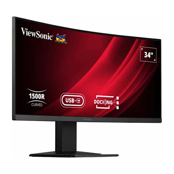 Viewsonic Vg3419c 34´´ 4k Va Led 120hz Buet Skærm Sort