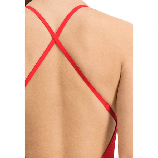 Puma Uimapuku V Neck Punainen XL Nainen