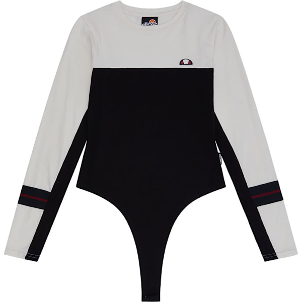 Ellesse Flutter Langærmet Body Hvid,Sort 8 Kvinde