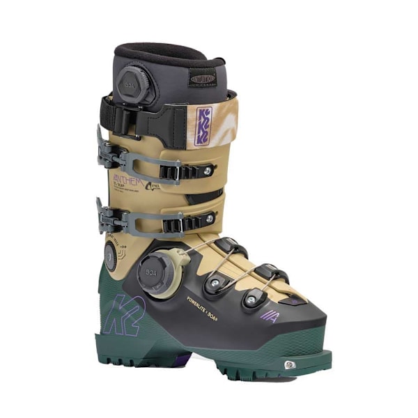 K2 Anthem 125 Boa Turåkningsskidor Brun 26.5