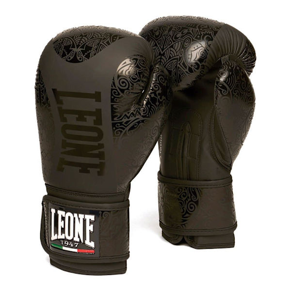 Leone1947 Kamphandsker Maori Sort 16 oz