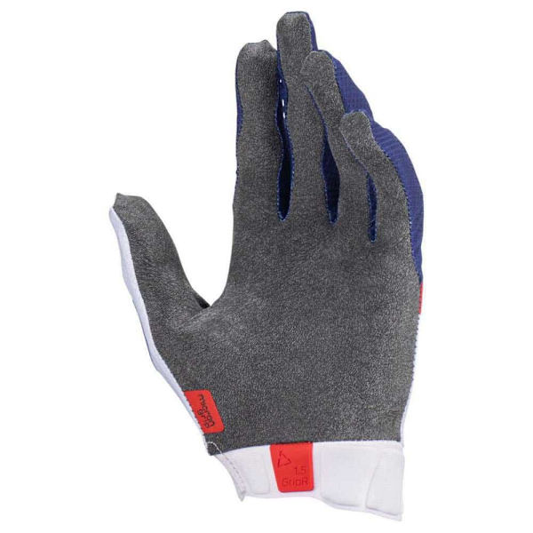Leatt Handske Moto 1.5 Gripr Hvid,Blå M