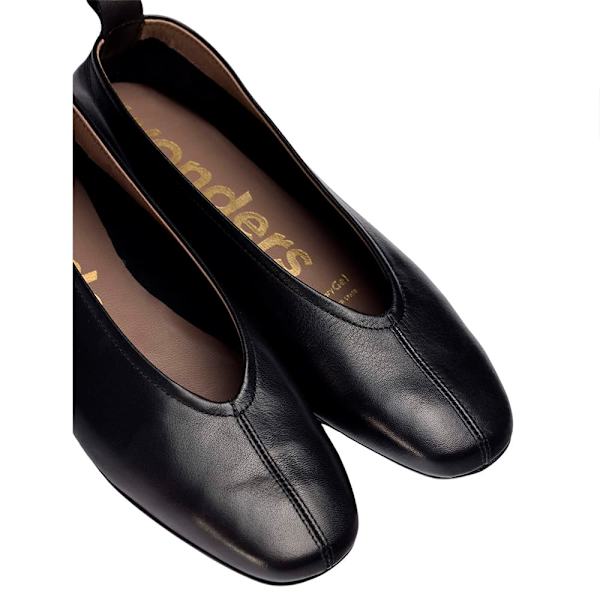 Wonders Pepa Ballerinaer Sort EU 36 Kvinde