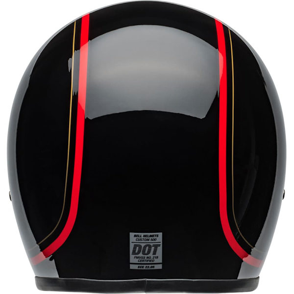 Bell Custom 500 åben Hjelm Sort M