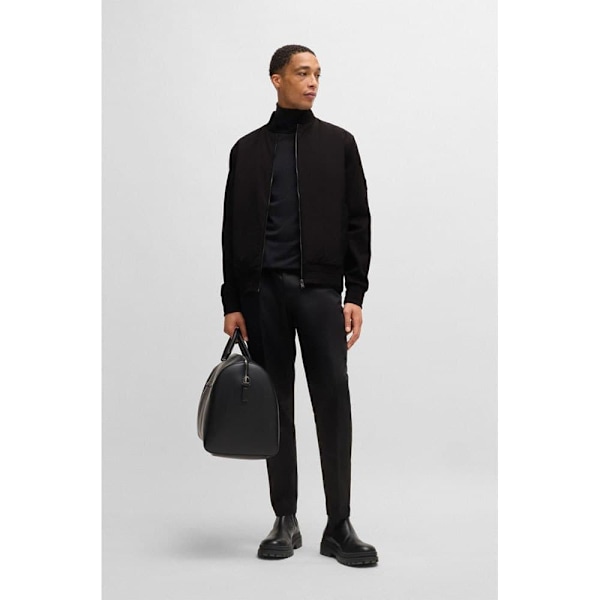 Boss H-skiles 59 10266451 Sweatshirt Med Lynlås Sort L Mand