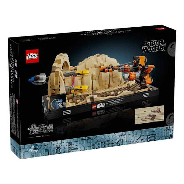 Lego Byggeri Spil Diorama: Mos Espa Pod Race