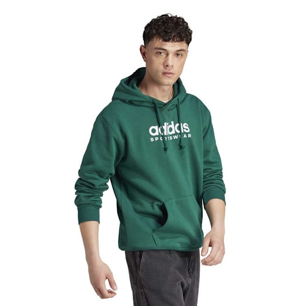 Adidas Luvtröja All Szn Fleece Graphic Grönt L / Regular Man