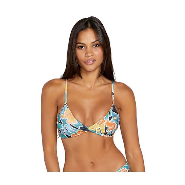 Volcom Take It Easy Crop Bikinitopp Flerfärgad S Kvinna