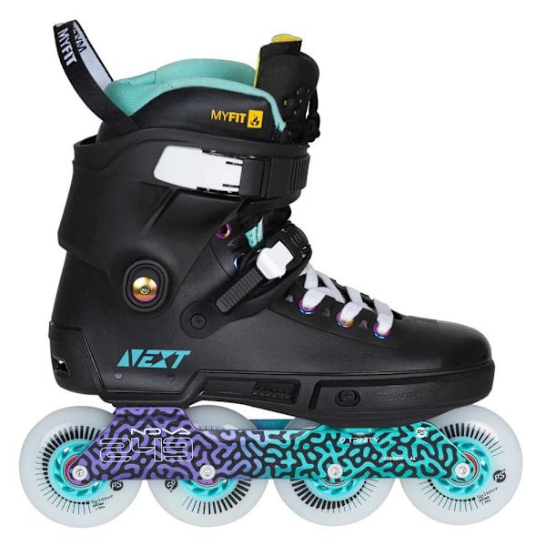 Powerslide Inline Skøjter Next 80 Sort EU 42-43