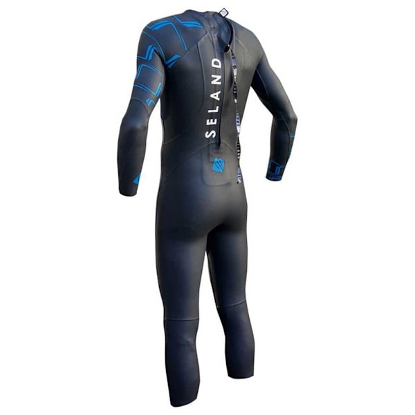 Seland Langærmet Neopren Våddragt Triathlon H.q. S-40 Sort XS