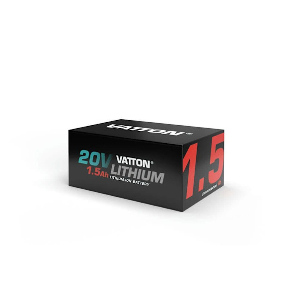 Vatton Akku 1.5ah 20v Hopeinen