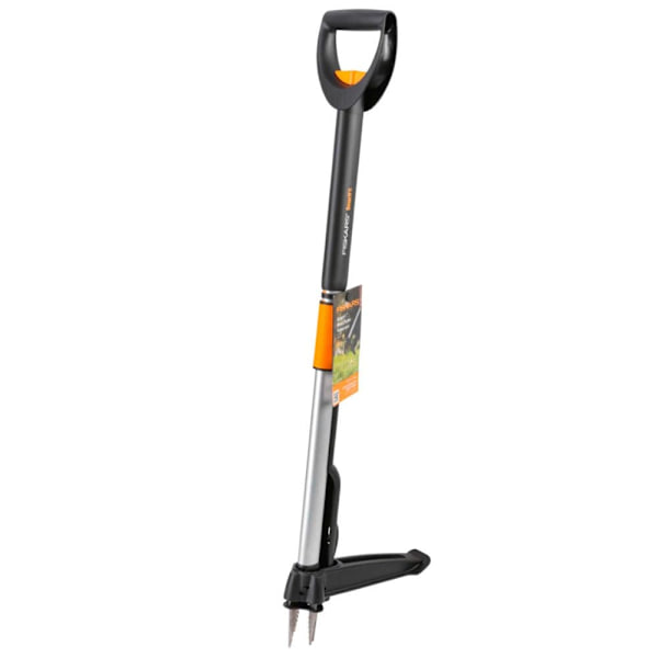 Fiskars Teleskooppinen Rikkaruohonpoistaja Smartfit Musta,Hopeinen