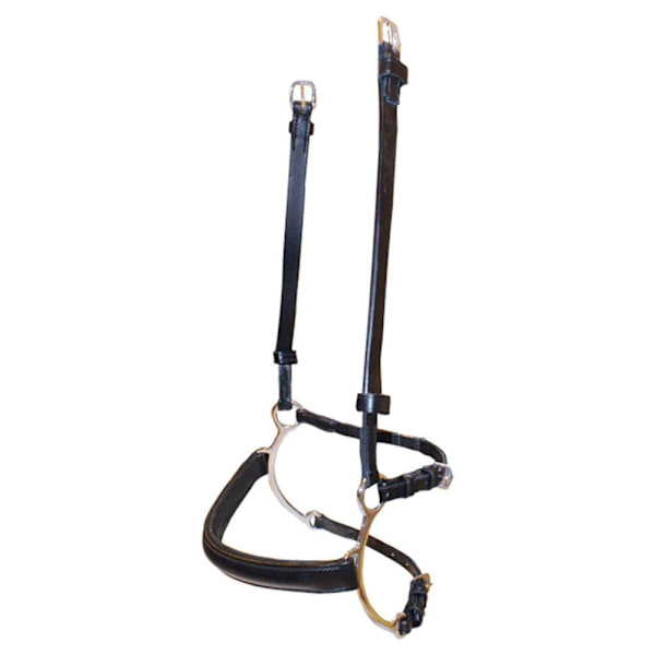 Br Nosband Combination Lever Svart Full