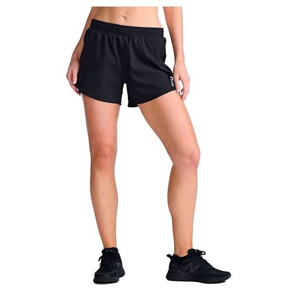 2xu Shorts Aero 5 Inch Sort XL Kvinde
