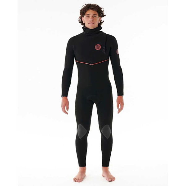 Rip Curl Fbomb Fusion 4 Mm Langærmet Neopren-dragt Med Hætte Og Lynlås Foran  XL