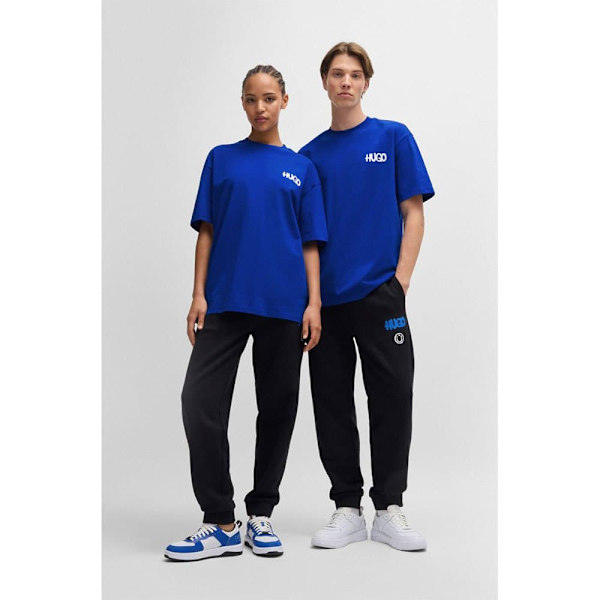 Hugo Nimayliti 10267594 T-shirt Med Korte ærmer Blå M Mand