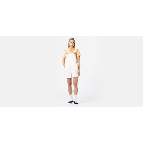 Dickies Romper Duck Vit S Kvinna