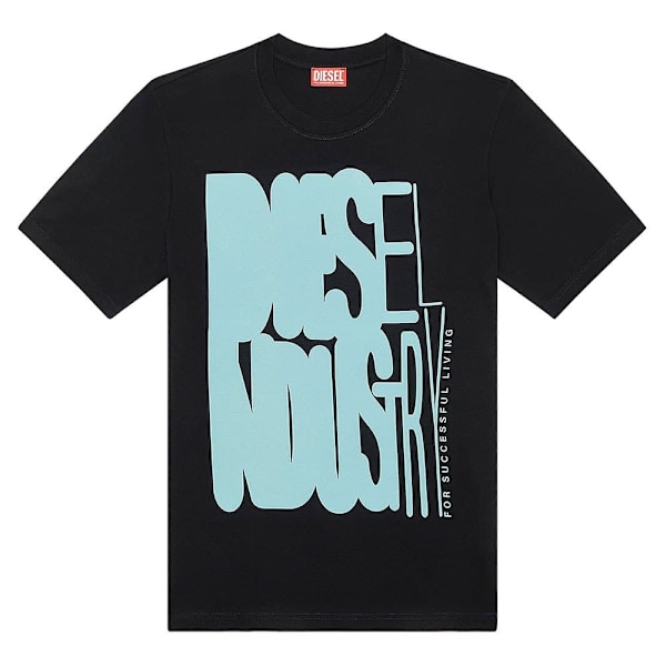 Diesel Kortærmet T-shirt Diegor K66 Sort M Mand