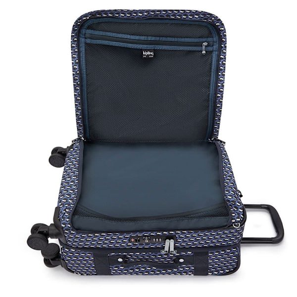 Kipling Spontaneous S 37.5l Kuffert Med Hjul Blå
