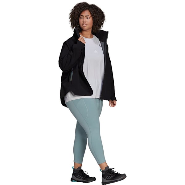 Adidas Jakke Myshelter R.r Big Sort 4X Kvinde