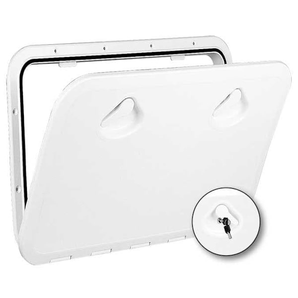 Nuova Rade Top Line With Lock 460x510 Mm Hvid