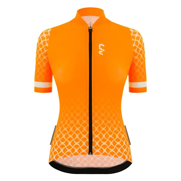 Liv Victoria Korta ärmar Cykeltröja Orange S Kvinna