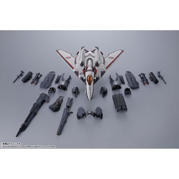 Bandai Tamashii Nations Dx Chogokin Vf-171ex Armored Nightmare Plus Alto Saotome Usw Revival Ver. Macross-figur 30 Cm