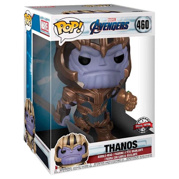 Funko Pop Marvel Avengers Endgame Thanos Exclusive 25 Cm Flerfarvet