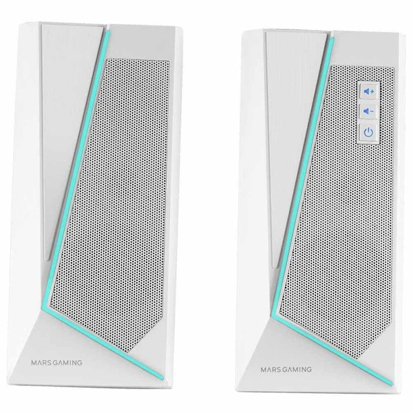 Mars Gaming Højttalere Ms7 20w Rgb Hvid