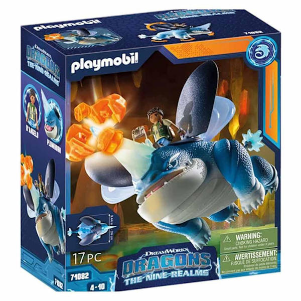 Playmobil Ploghorn&d´angelo Dragons: Nine Realms: Flerfärgad