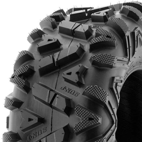 Sun-f Atv Rengas A-033 Tl Hopeinen 25 X 11 / R10