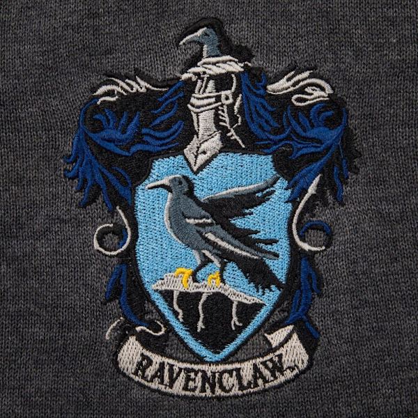 Cinereplicas Strikket Sweater Ravenclaw Harry Potter Grå S