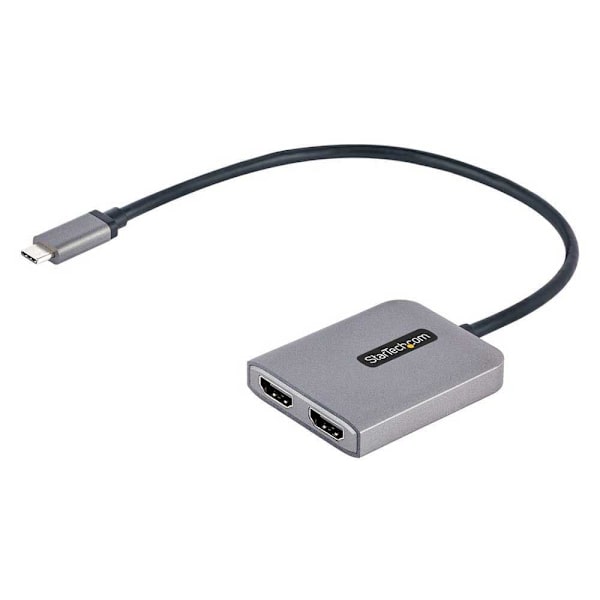 Startech Hub Usb C/2xhdmi 4k Hopeinen