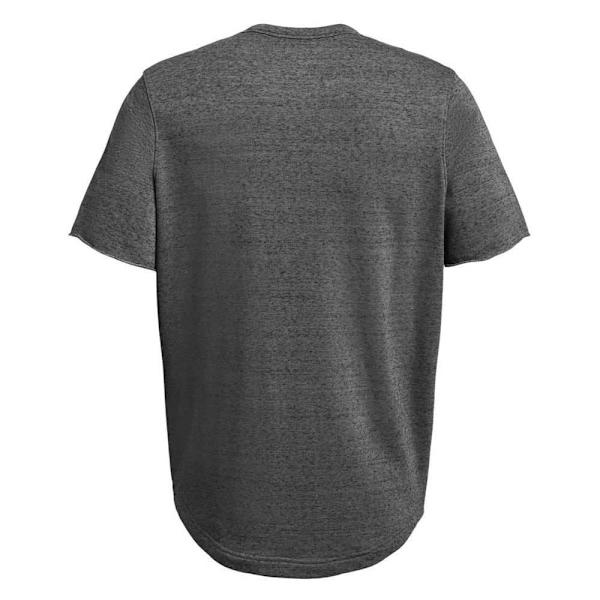 Under Armour Lyhythihainen T-paita Rival Terry Colorblock Harmaa S / Regular Mies