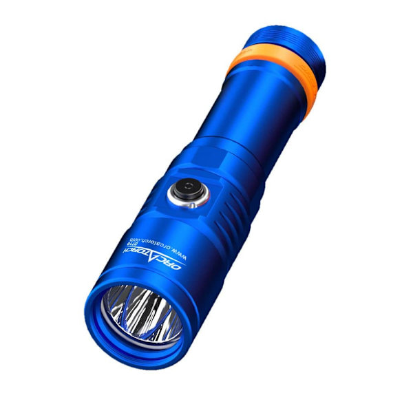 Orcatorch Fakkel Orcad710 Blå 3000/1700/800/400 Lumens
