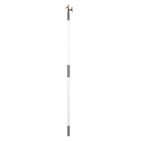 Nuova Rade Båtshake Telescopic Hook 2 Ends Vit,Grå 118-196 cm