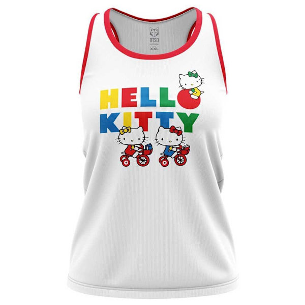 Otso Hello Kitty Smile ärmlös T-shirt  L Kvinna