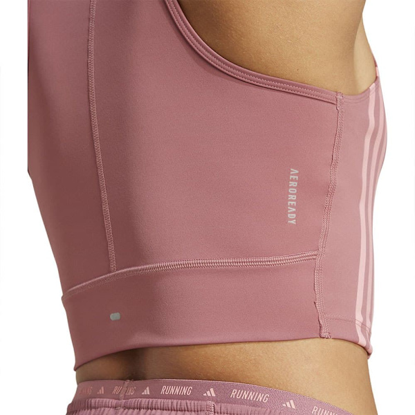 Adidas Own The Run 3 Stripes Tanktop  L Kvinde