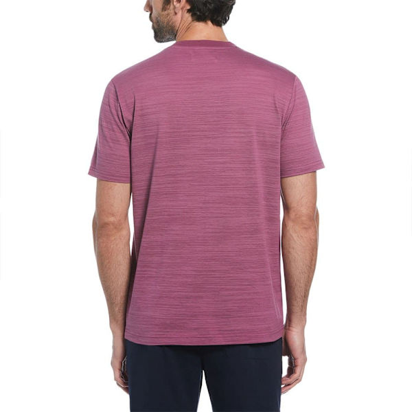 Original Penguin Slub Piqueue Fash T-shirt Med Korta ärmar Lila XL Man