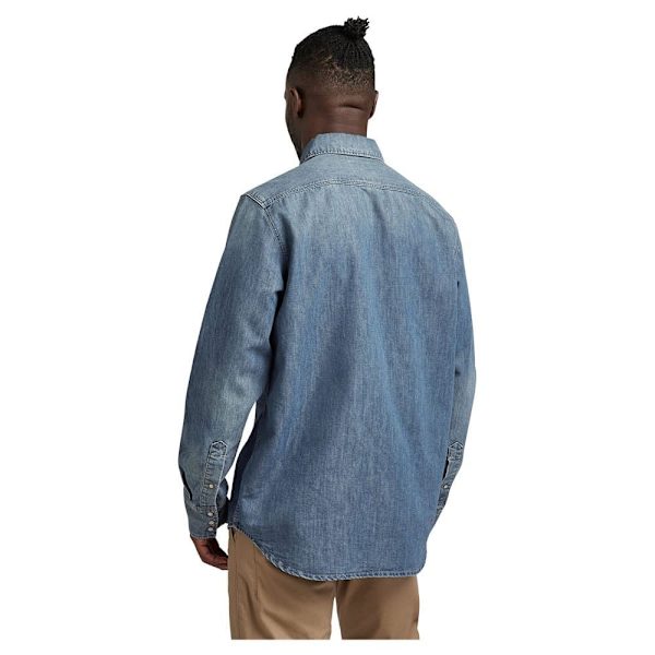 G-star Pitkähihainen Paita 3301 Regular Fit Sininen XL Mies