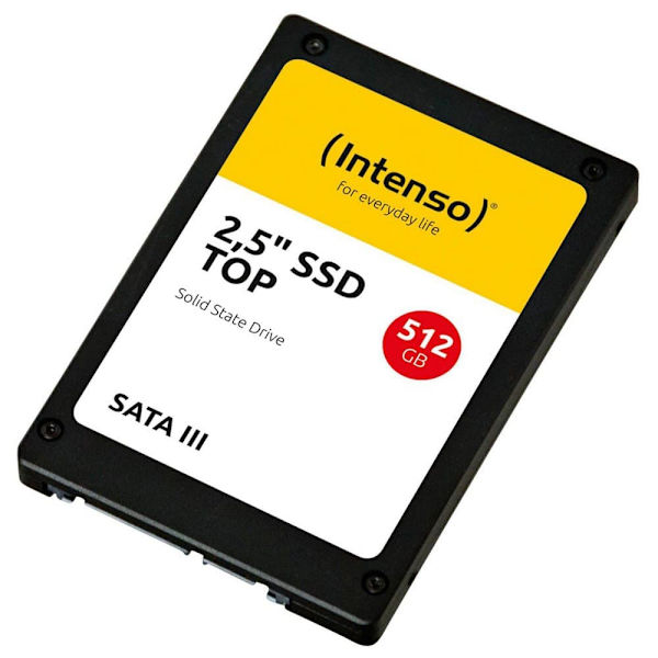 Intenso Ssd-kiintolevy 512gb Musta