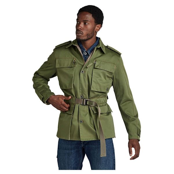 G-star R-3n Relaxed Field Jakke Grøn M Mand