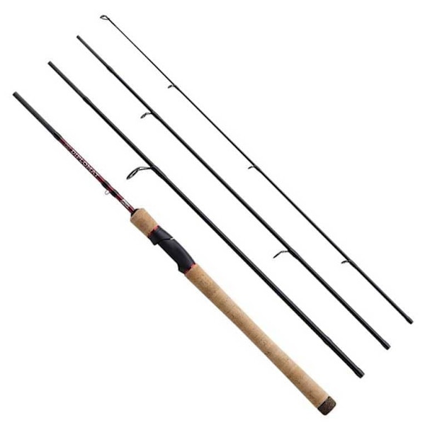 Abu Garcia Roterende Stang Diplomat V2 Travel Sort 2.44 m / 15-55 g